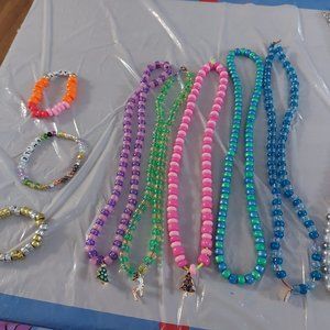 Homemade Beaded Necklaces